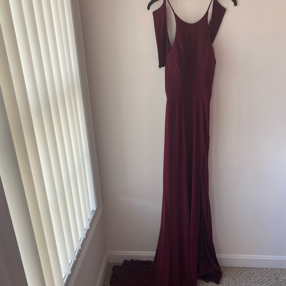 Red Wine Formal Gown